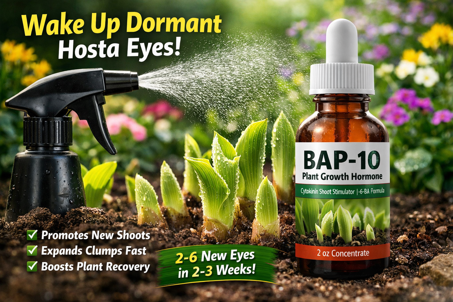 BAP-10 Plant Growth Hormone (2 oz Bottle)